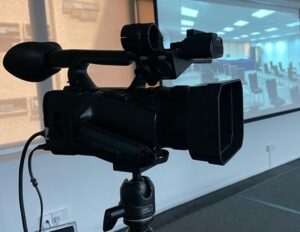 Hybrid Event Setup!
A "live" in person event with a "virtual" online component
